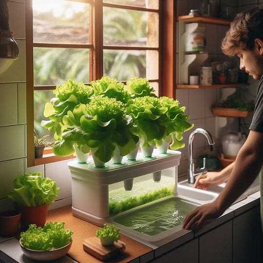 Alface hidropônica fresca mostrando os benefícios reais da produção caseira